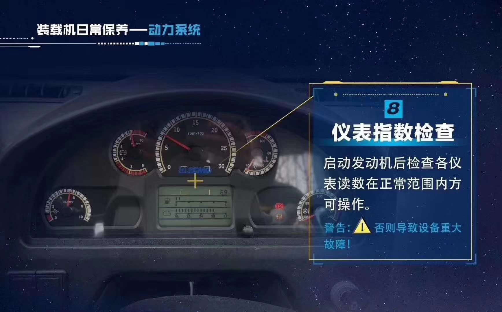 儀表指數(shù)檢查